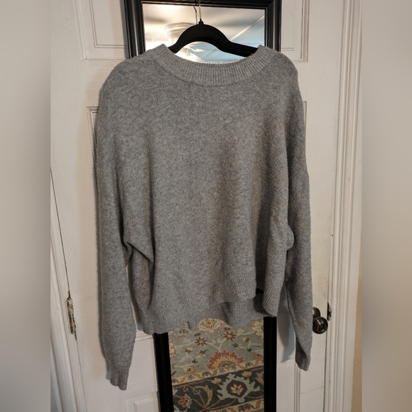 H&M gray oversized sweater XL - Picture 1 of 5